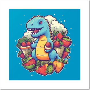 Dino Berry Posters and Art